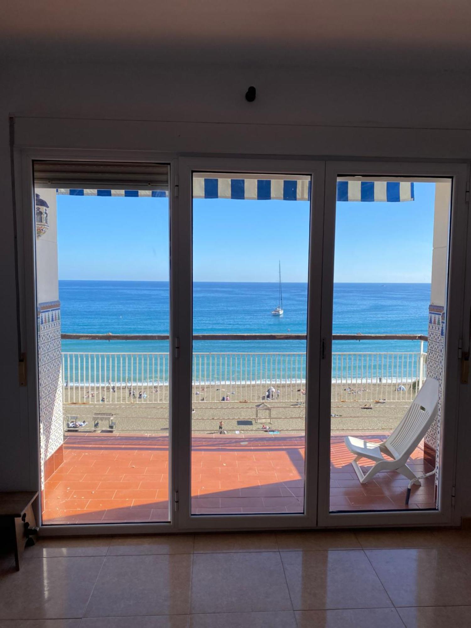 Apartamento Con Terraza Vista Al Mar Malagueta Málaga Buitenkant foto