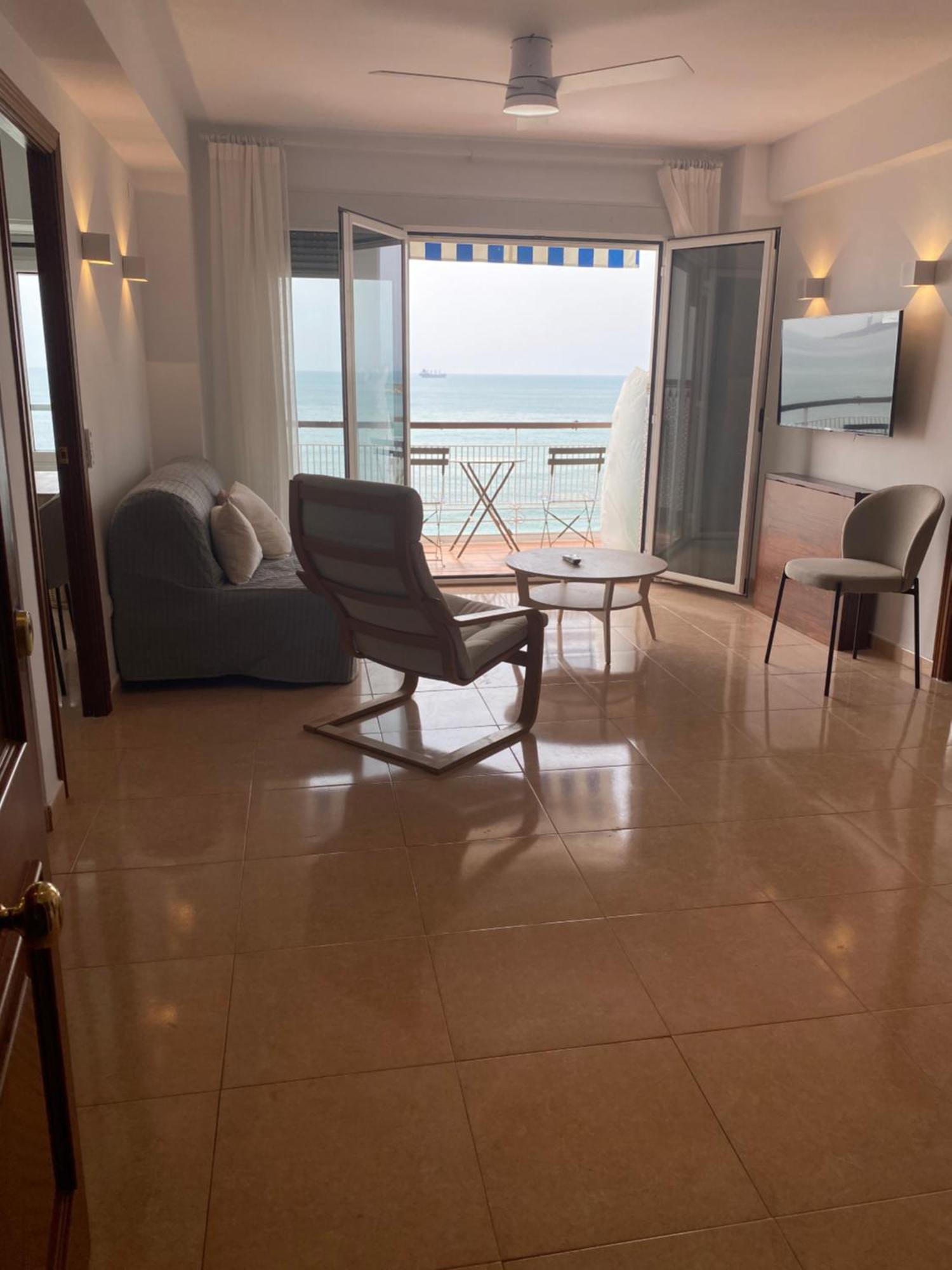 Apartamento Con Terraza Vista Al Mar Malagueta Málaga Buitenkant foto