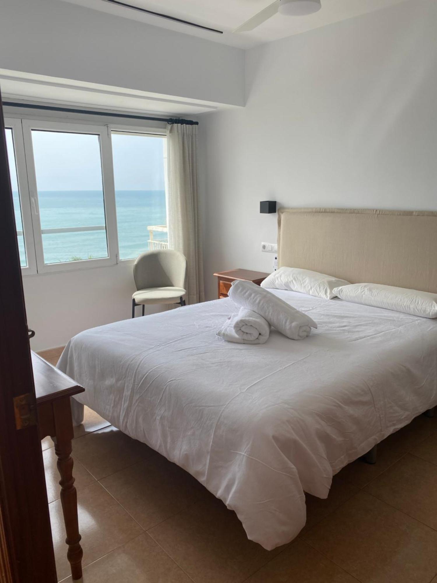 Apartamento Con Terraza Vista Al Mar Malagueta Málaga Buitenkant foto